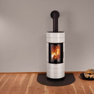 LEDA COLONA lite (målad svart) - med två ringar