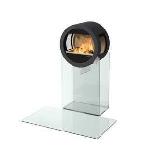 Nordpeis ME Glass sivulaseilla, takkahuone