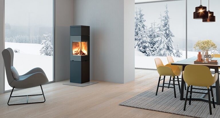 Nordpeis Quadro 2 Exclusive kamiina, takkahuone