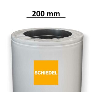 Schiedel Permeter Smooth 200 mm - Teräshormi