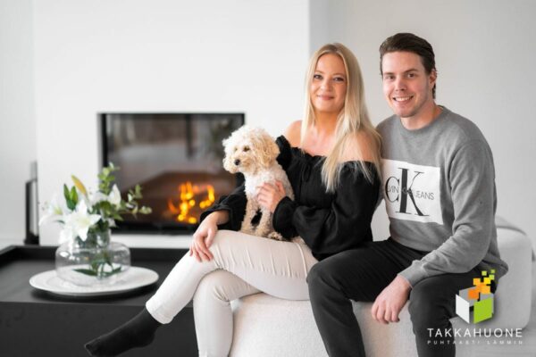 Räätälöity sisustustakka kruunasi unelmakodin rakennusprojektin