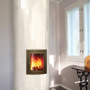 Warma-uunit Aulikki Classic kaakeloitu valkoinen