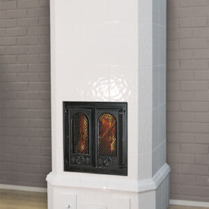 Warma-uunit Valkea Kakluuni Basic Valurautaluukulla