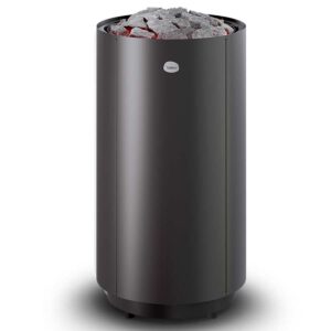 Usva L - musta/valkoinen 12,8 / 15,3 kW Sähkökiuas