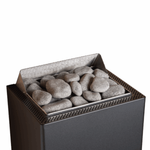 Sähkökiuas Huum CORE Wall, musta