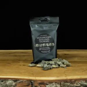 Kiuassuola™ Saunankävijän suolainen salmiakki 80g