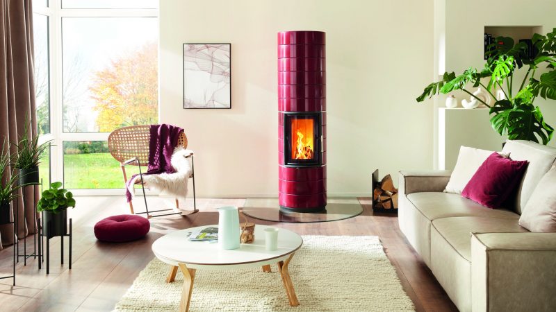 LEDA COLONA punainen kiiltävä Takkahuone