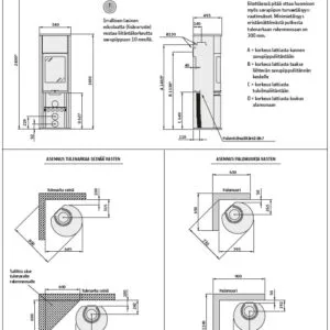 Contura 690 Style - Valurautaluukulla