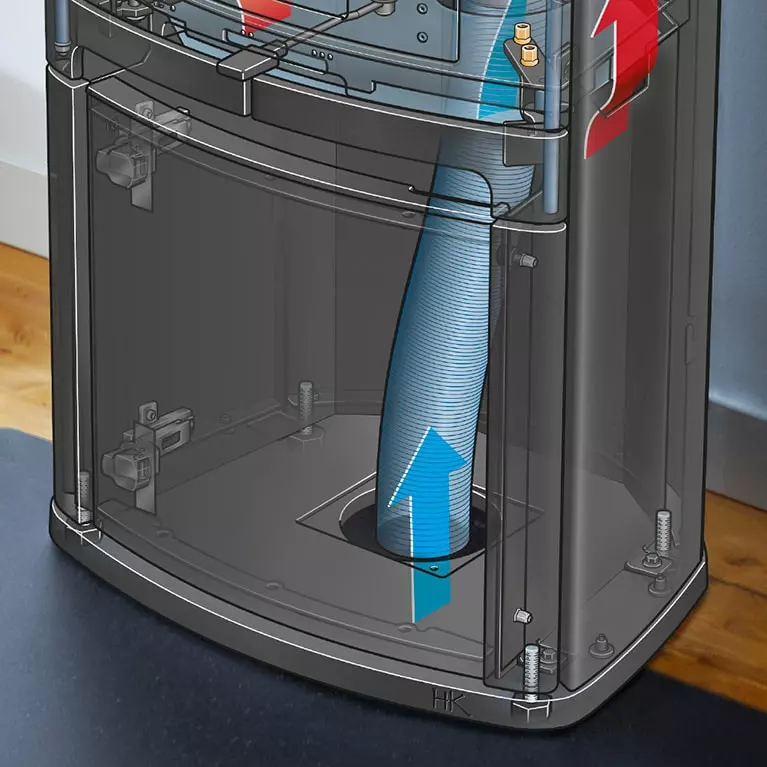 Contura palamisilmaliitäntä