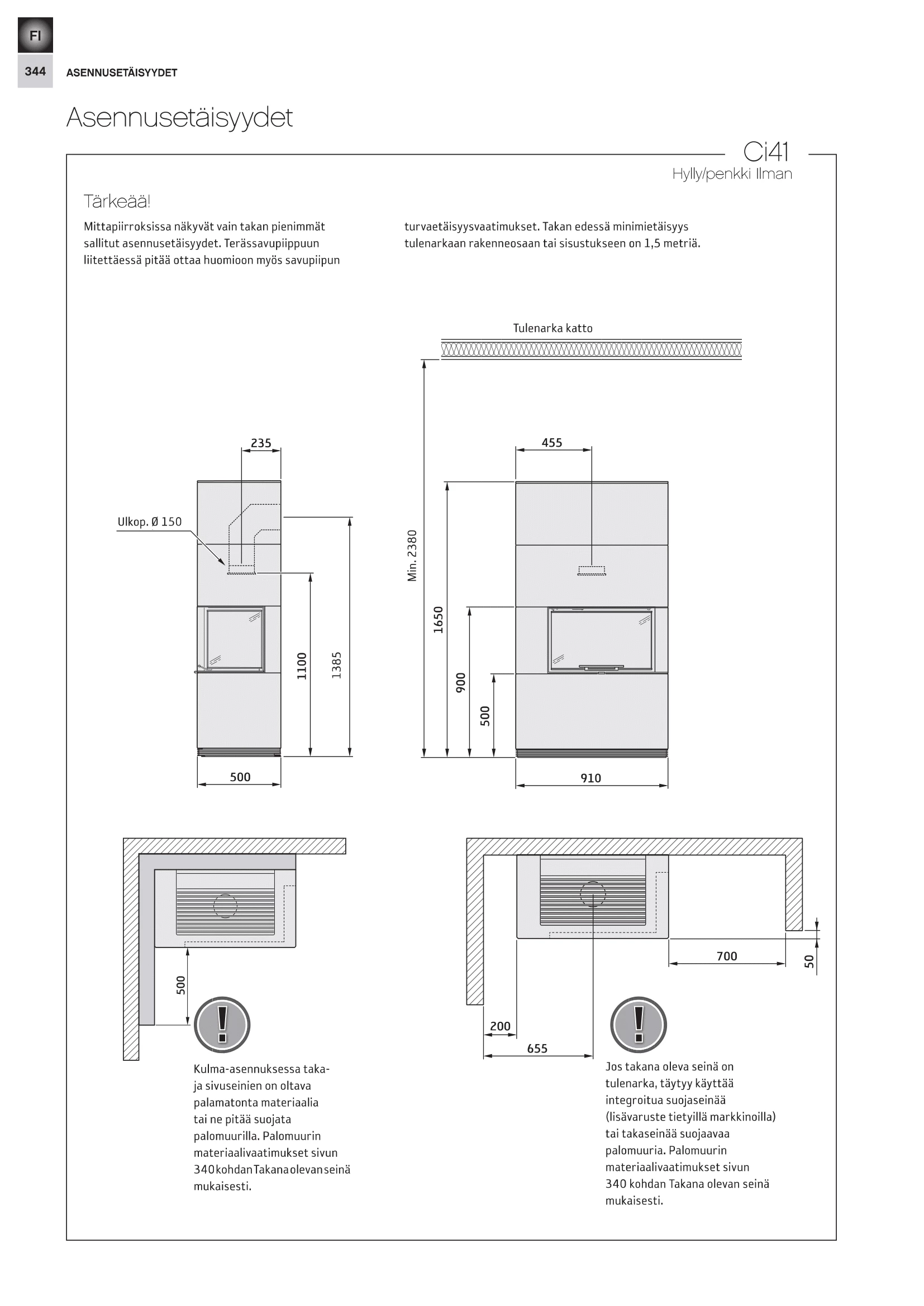 Contura i41AN Artstone Naturel - Image 2