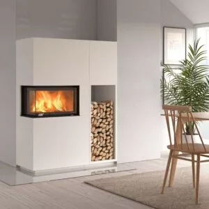 Monaco A korkea vasen halkotilalla, takkahuone