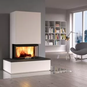 Nordpeis Monaco II Matala penkillä, takkahuone